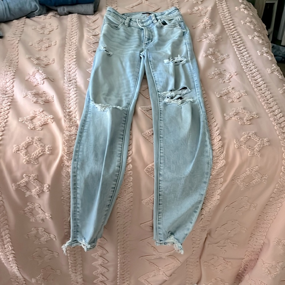 Light blue American Eagle perfect condition hardly worn size 000